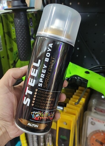 Sprey boya 400 ML Büyük Gold altın 