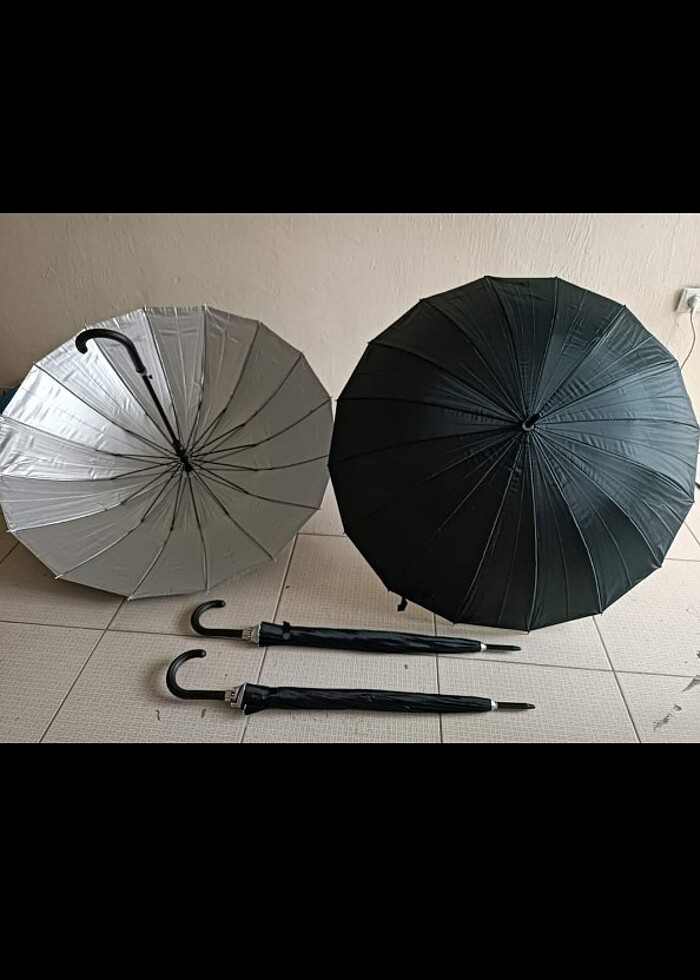 Baston şemsiye   2 Adet - Görsel 2