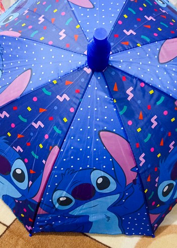 Çocuk şemsiyesi Bardaklı karakter desenli - Görsel 4