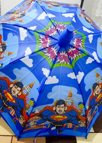 Çocuk şemsiyesi Bardaklı karakter desenli - Görsel 8