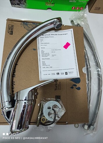 Mutfak bataryası+ Lavabo bataryası  2 Li - Görsel 3