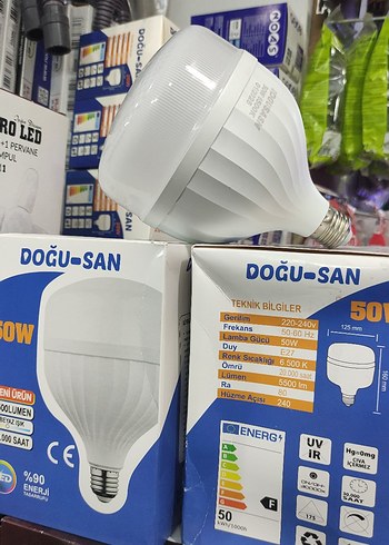 Diğer Led ampül 50 wolt Doğusan Kristal 2 Adet