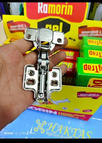 20 Frenli menteşe + 4 Gazlı kapak pistonu