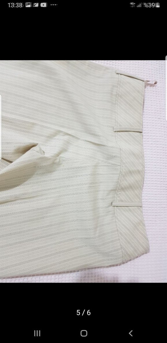 İpekyol Bej Çizgili Kadın Blazer Ceket - Görsel 5