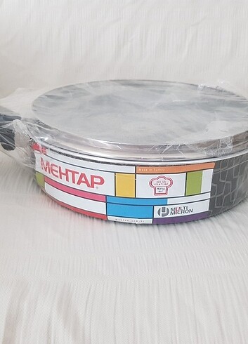Ambalajında sıfır mehtap teflon tencere