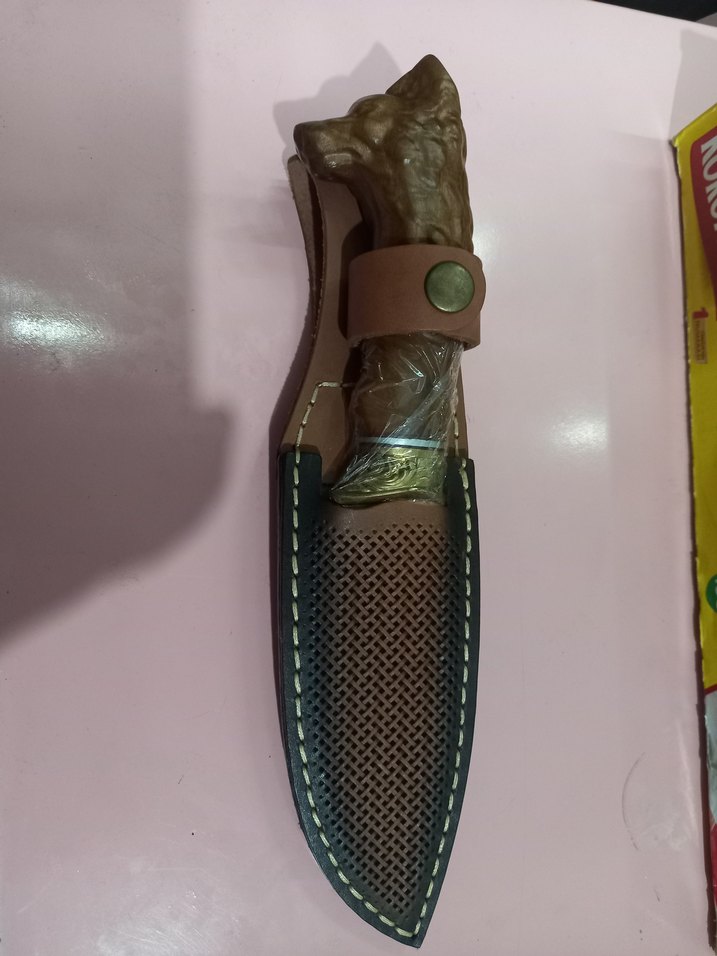 Kurt başlı hançer model - Görsel 4