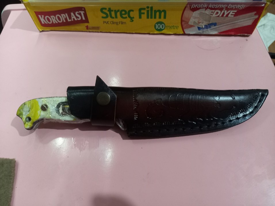 N690 Çelik epoksi kurşun saplı - Görsel 4