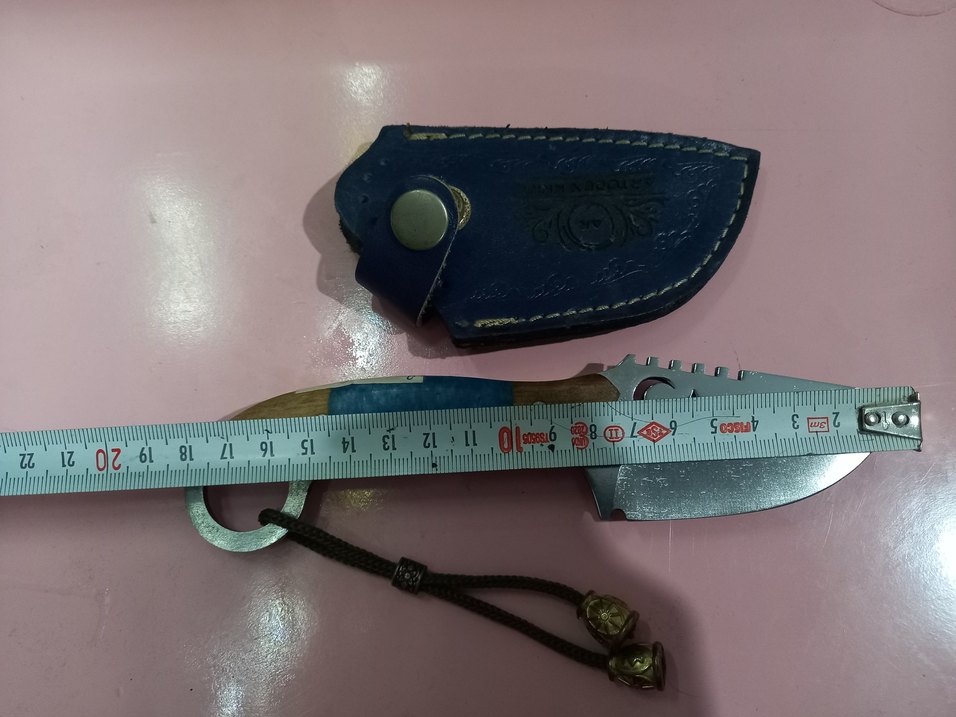 Epoksi saplı ay yıldız detaylı mini avcı - Görsel 2