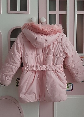 Koton Kız çocuk pembe mont kaban