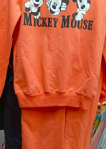 zara Mickey Mousu Kız Eşofman Takımı