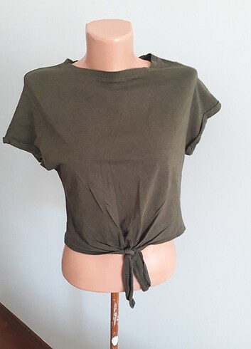 Bershka Bayan Crop Tişört S Beden 