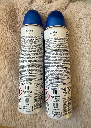Beden Dove Advanced Care Orijinal Kadın Deodorant 150 ml