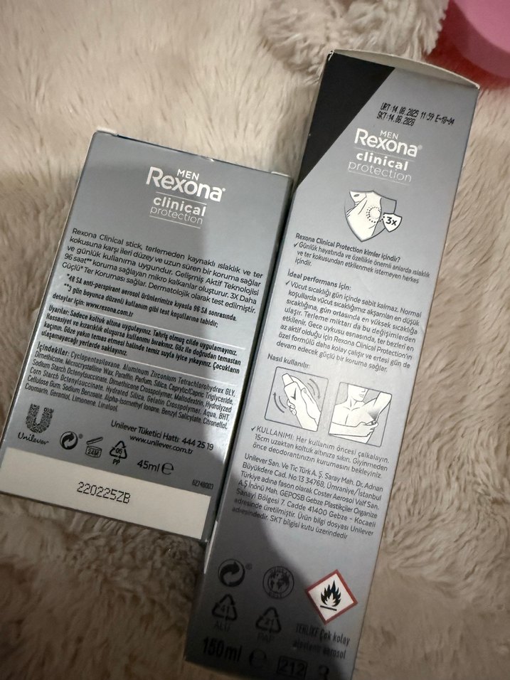 Rexona Men Clinical Protection Deodorant 96 SA - Görsel 3