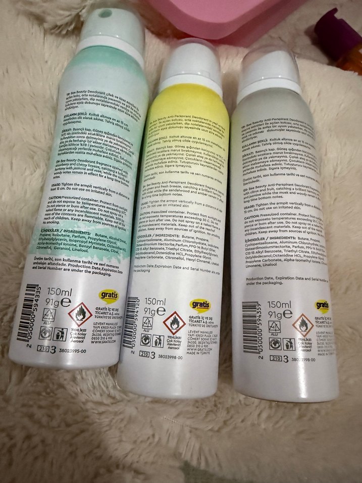 Bee Beauty Kadın Deodorant Seti 150 ml - Görsel 2