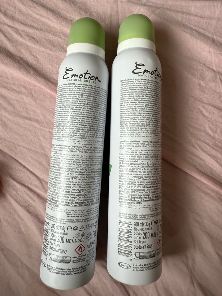 Emotion Natural Breeze Kadın Deodorant 150 ml - Görsel 2
