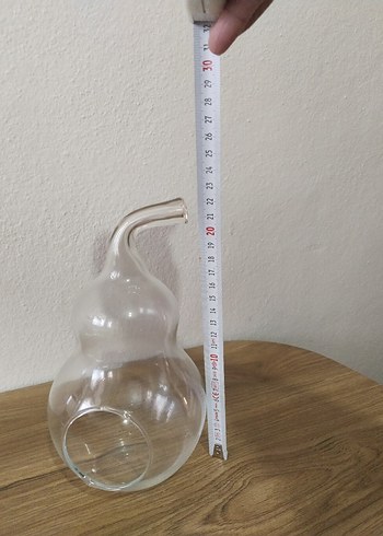 Armut Şeklinde Teraryum Cam Fanus - Görsel 7