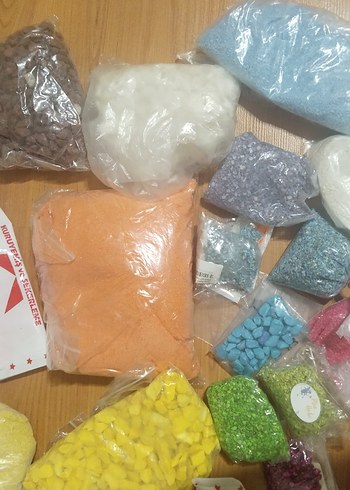 Renkli taşlar ve kumlar - Görsel 3