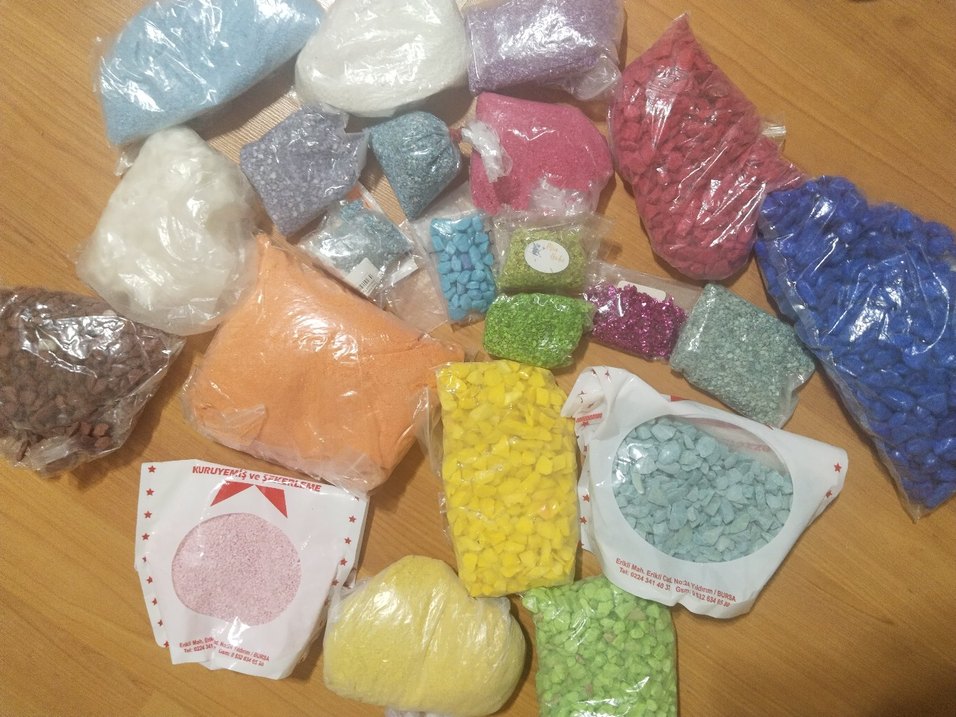 Renkli taşlar ve kumlar - Görsel 5