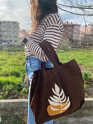 Diğer Punch işlemeli çanta