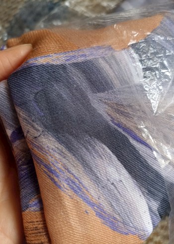 Pierre Cardin Bohem Çok Renkli Gri Kadın eşarp