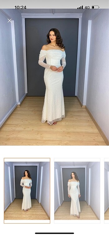 Nikah elbisesi nişan elbisesi