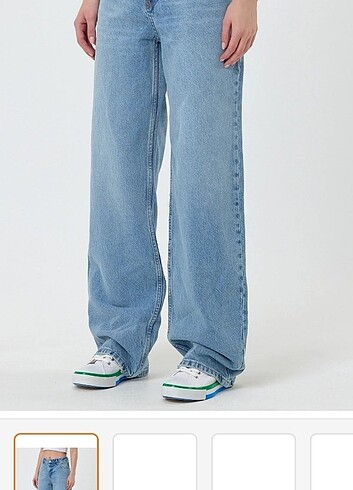 34 Beden mavi Renk Rodi wide leg jean