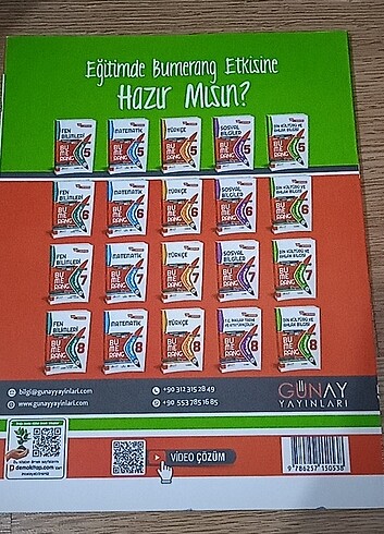 Günay Yayınları 5. Sınıf Bumerang Din Kültürü Konu Anlatımlı Tes