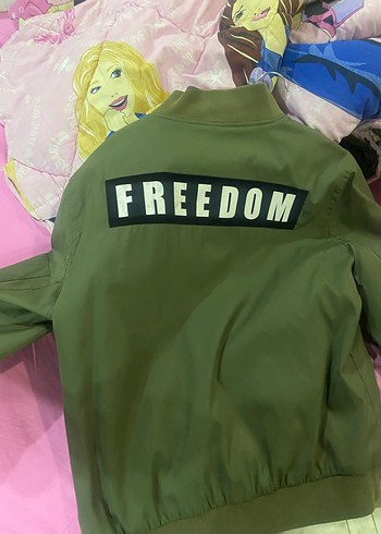 m Beden Zara yeşil bomber ceket