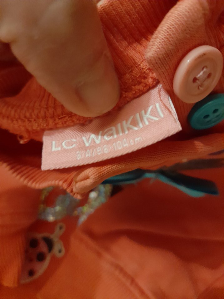 Kız Çocuk Payetli Uzun Kollu Tişört,3-4 yaş - Görsel 4