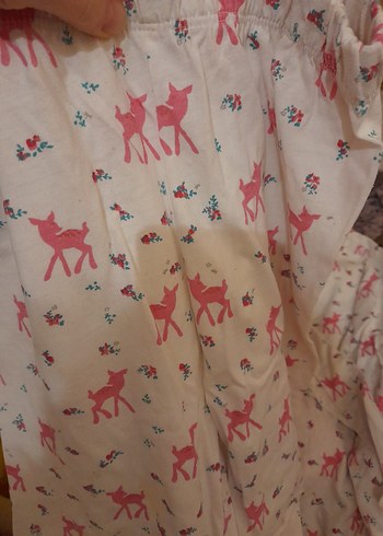 Soobe 11 yaş kız Çocuk Uzun Kolu pijama takımı-birkaç kez giyild - Görsel 3