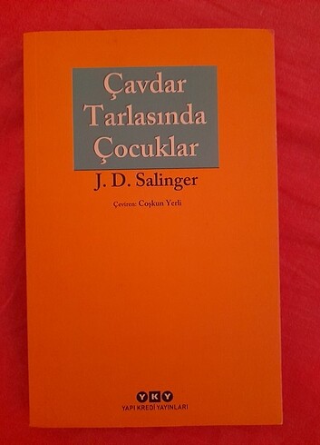 Çavdar tarlasında Çocuklar, kitap,sıfırdan farksız yeni