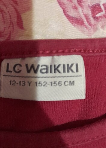LC Waikiki Lc waikiki bordo 12-13 yaş bluz pamuklu