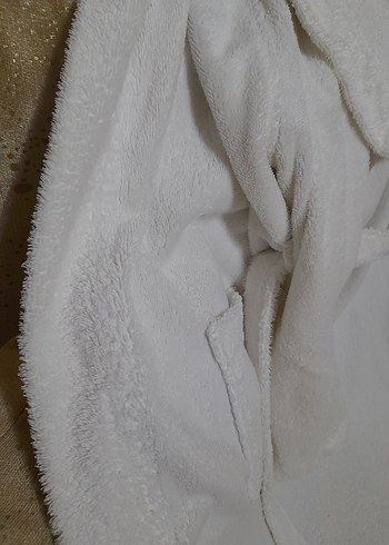 Bohem Tarzı Beyaz Bornoz,kaliteli kaln - Görsel 5