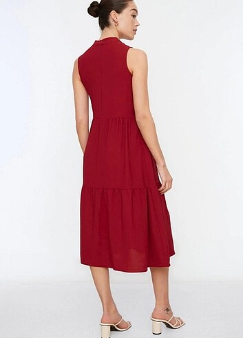Trendyol & Milla Kırmızı Midi Elbise 