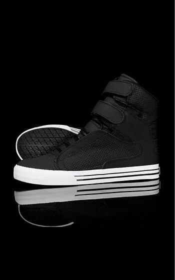 37 Beden siyah Renk Supra TK Society Deri Sneaker