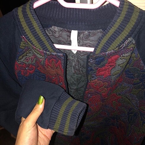 Bershka Defacto Lacivert Kolej Ceket