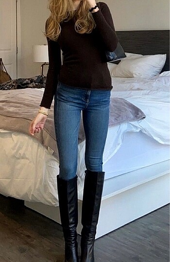 s Beden lacivert Renk Zara Lacivert Skinny Jean
