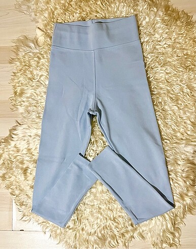 Oysho Trendyolmilla Açık Mavi Yüksek Bel Toparlayıcı Örme Tayt