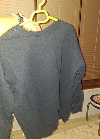 Diğer Lacivert desenli sweatshirt