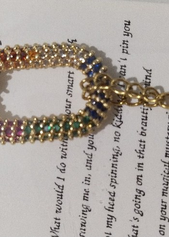 çelik Renkli Zincir Detaylı Kadın Bileklik - Görsel 5