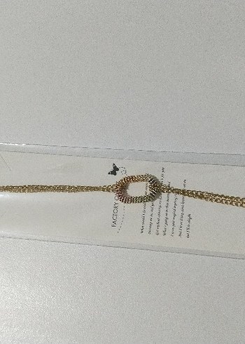 çelik Renkli Zincir Detaylı Kadın Bileklik - Görsel 3