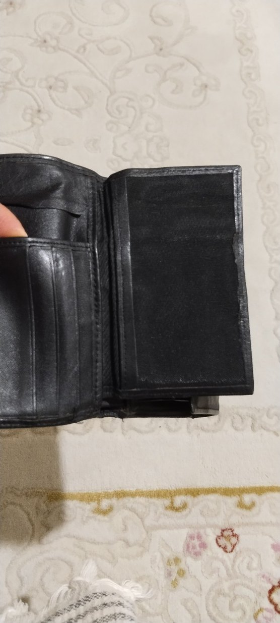 Siyah Deri Kadın Cüzdanı - Joop! orjinal - Görsel 5