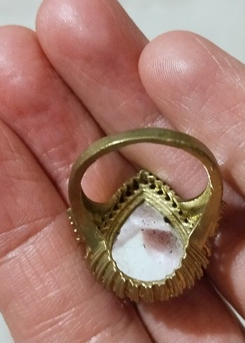 Boncuklu Turkuaz Bohem Kadın Yüzük - Görsel 5