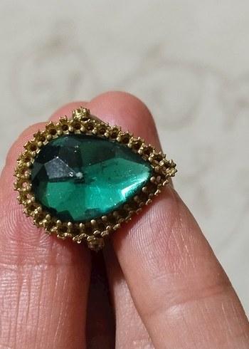 Boncuklu Turkuaz Bohem Kadın Yüzük - Görsel 6