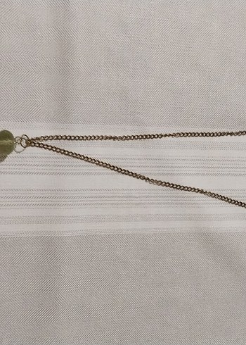 Uzun Zincir Detaylı yeşil kolye - Görsel 7