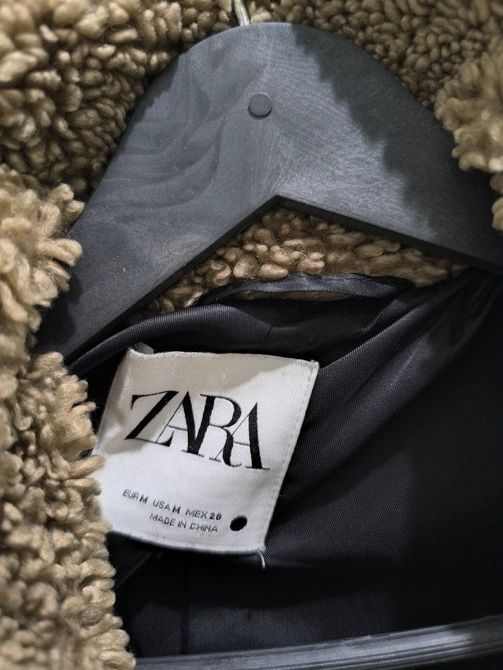 Zara Kadın Camel Midi Kaban - Görsel 2