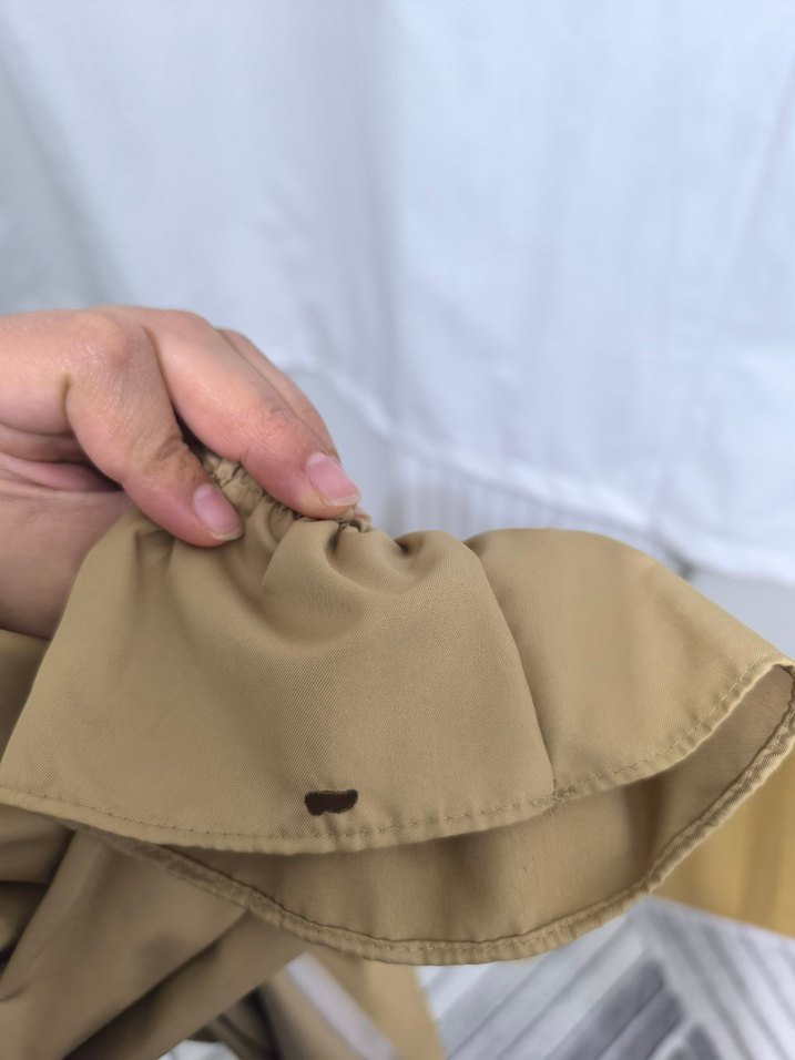 Bej Midi Kadın Trençkot - Görsel 2