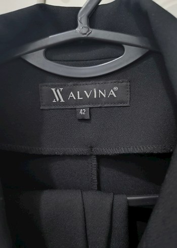 Kemerli Siyah Midi Kadın Yelek - Görsel 6