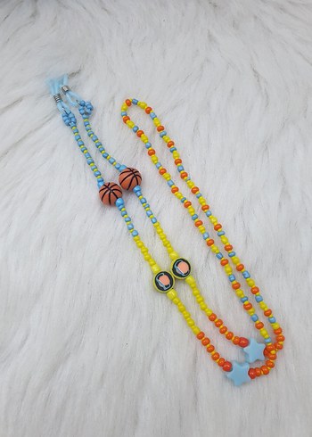 ZİNCİR... BESKETBOL TOPLU ÇOCUK GÖZLÜK ZİNCİRİ - Görsel 2