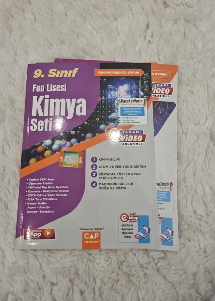 9.sının kimya fasikül Fen lisesi - Görsel 2